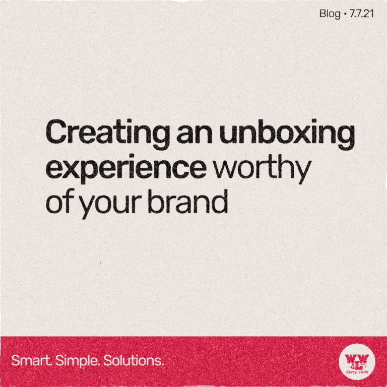 Blog about how to create an unboxing experience worthy of your brand with custom personalized packaging