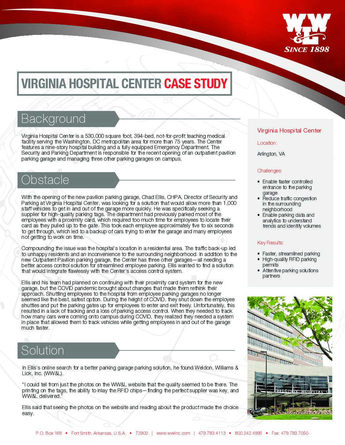 Virginia Hospital Center RFID Case Study